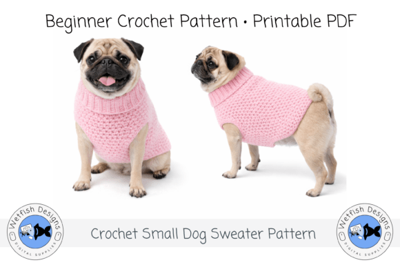 Download Crochet Small Dog Sweater Pattern - Sweater Collection